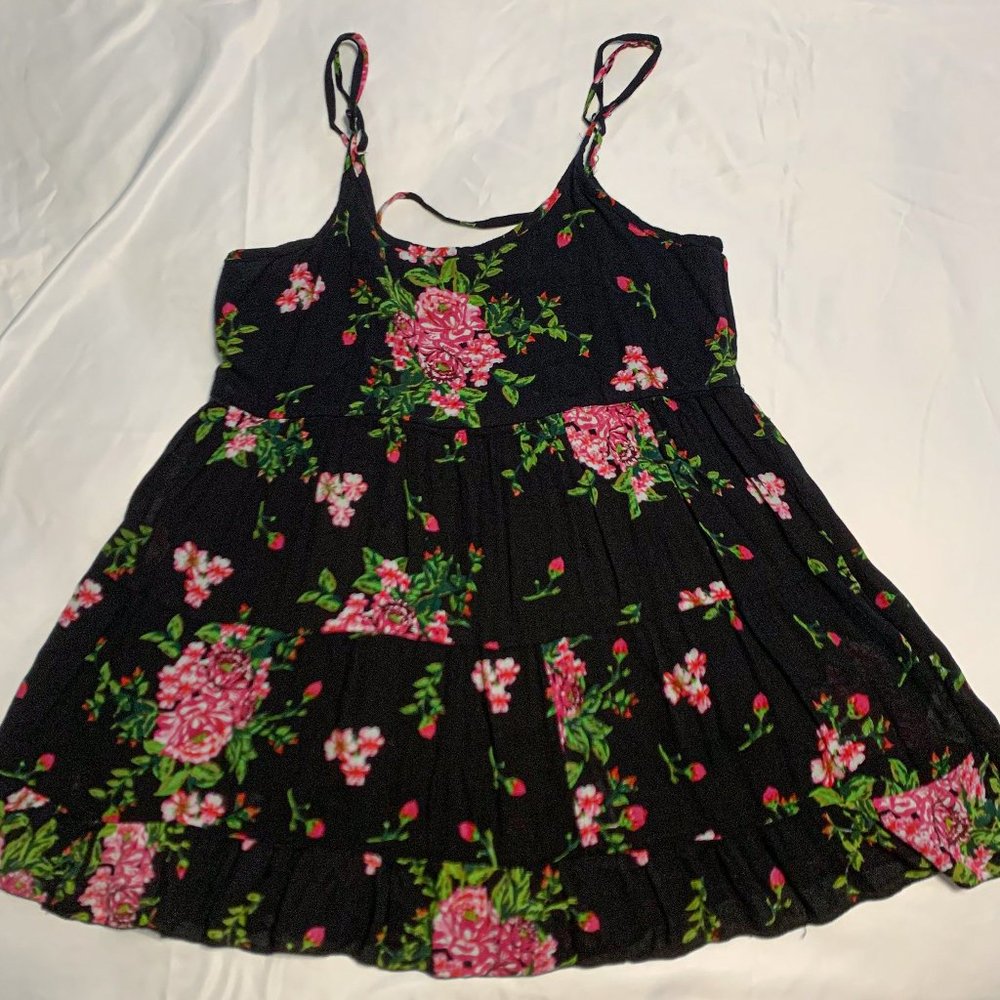 Black Floral Sundress